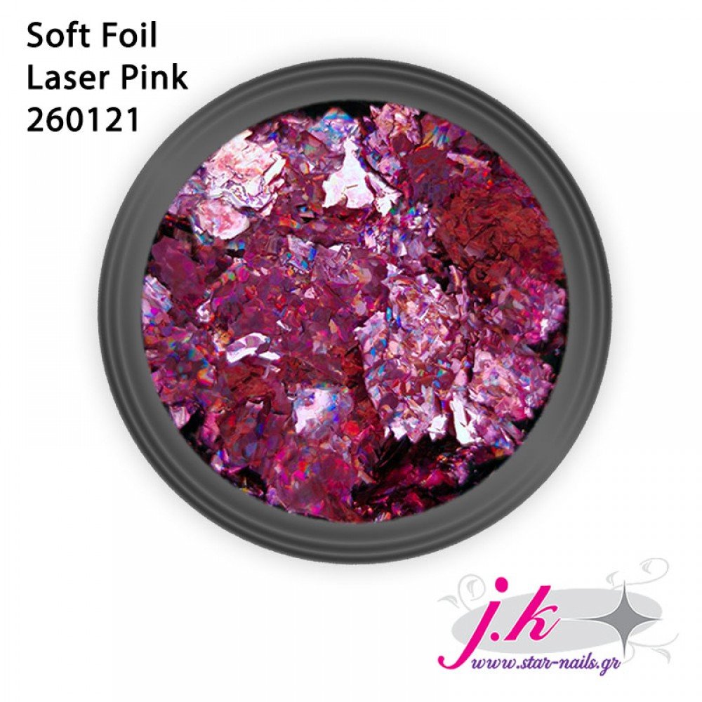 22392-1000x1000-1 J.K Soft Foil Laser Pink (260121) ~ * - Image 1