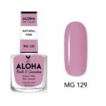 Aloha Βερνίκι Νυχιών 10 ημερών με Gel Effect Χωρίς Λάμπα Magic Pro Nail Lacquer 15ml – MG 129