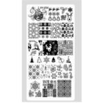 J.K Stamping Plate Για Σχέδια Nail Art XYZ 32 (101006)  ~