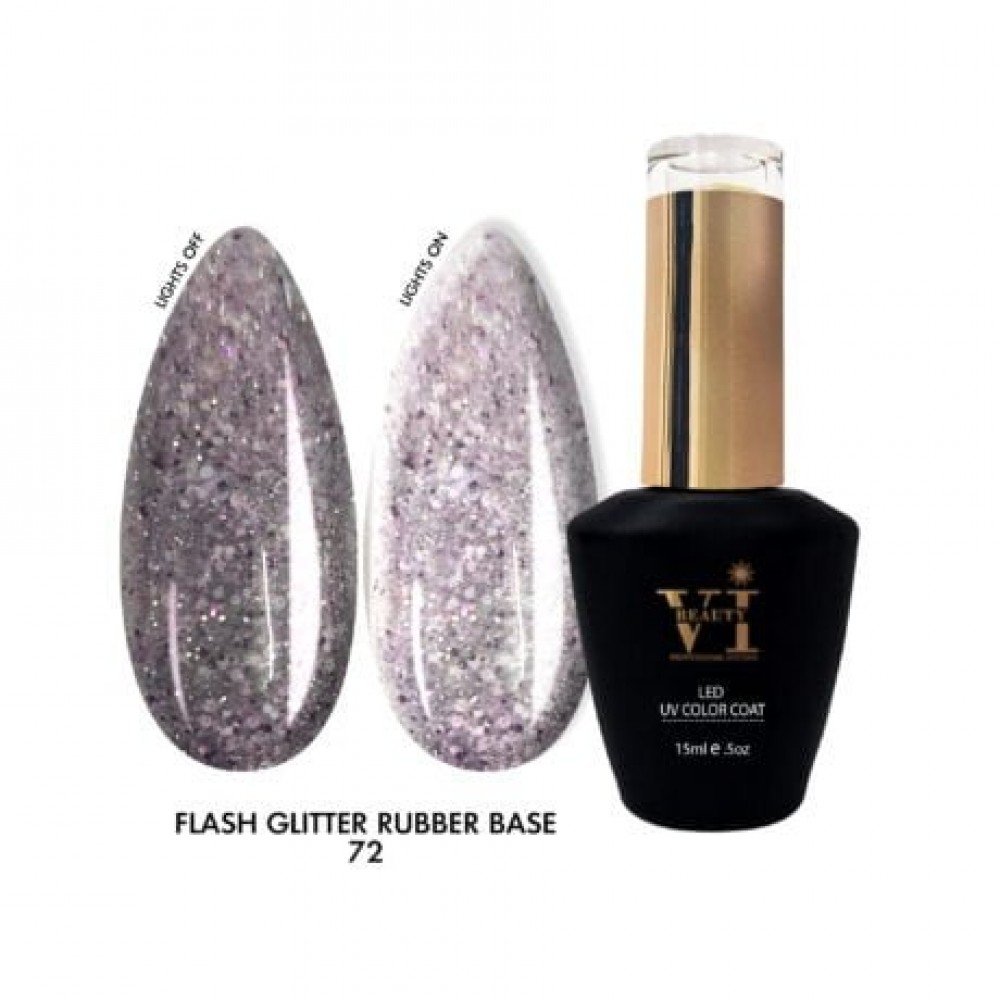 29532-1000x1000-1 Beauty Vi Disco Flash Glitter Rubber Base 72 15ml - Image 1