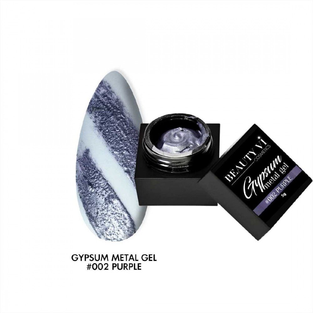 29878-1000x1000-1 Mixcoco Gypsum Metal Gel 5gr Purple - Image 1