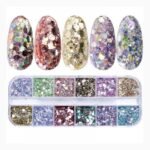 J.K Διακοσμητικά Νυχιών Box 29 3D Mix Glitter (022849) *