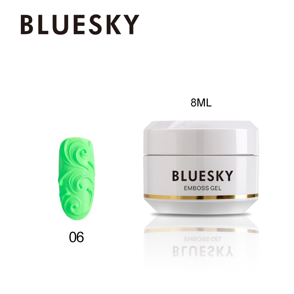 30088-1000x1000-1 Bluesky Emboss Paste Gel Green 8ml - Image 1