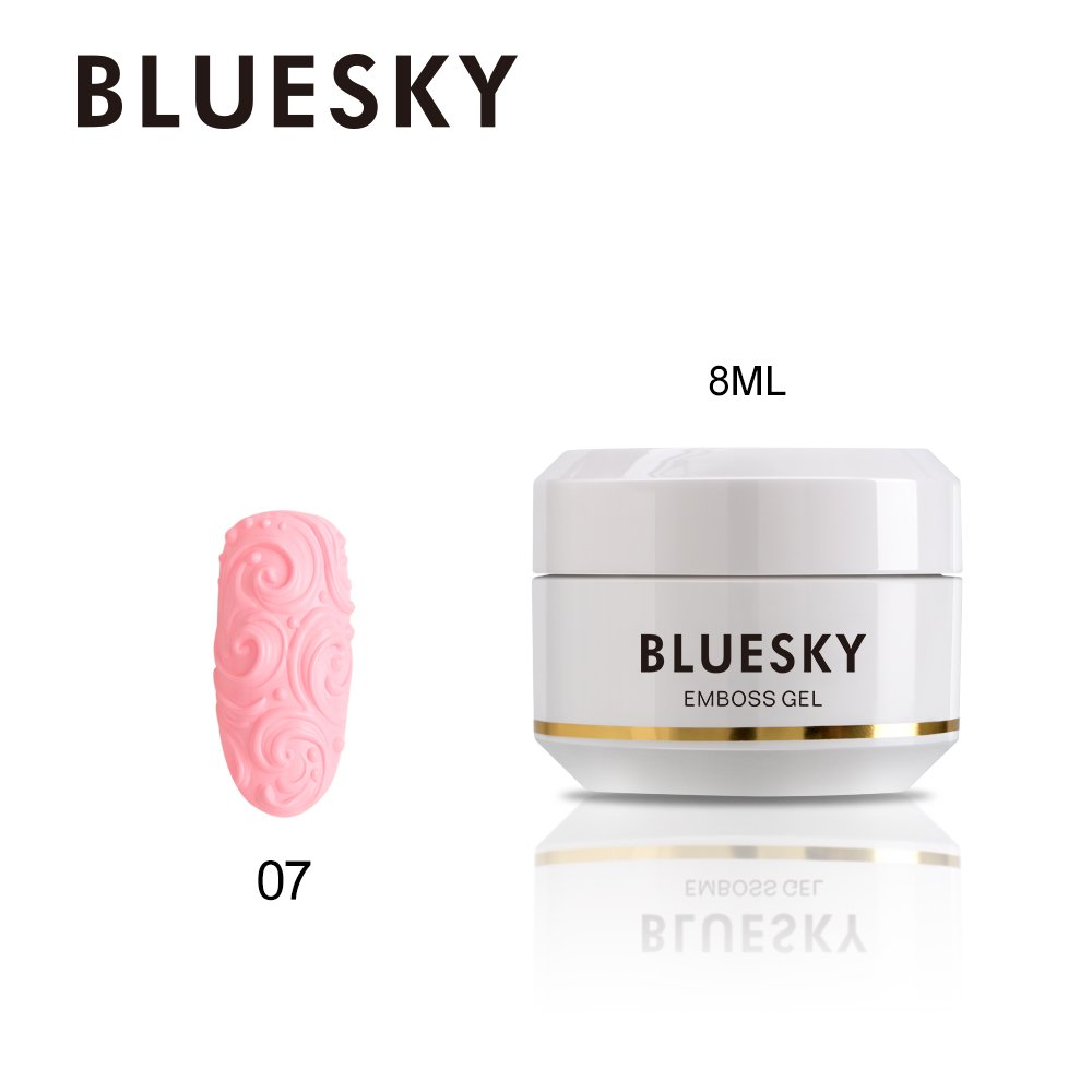 30089-1000x1000-1 Bluesky Emboss Paste Gel Pink 8ml - Image 1