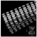 J.K Display Tips Glass Effect - Teddy Bears (070171)