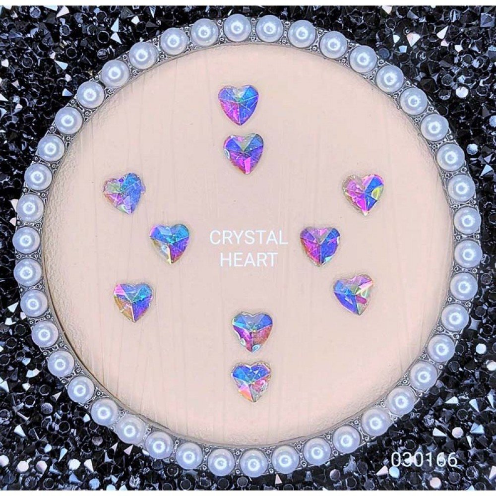 32483-1000x1000-1 J.K Διακοσμητικά Νυχιών Crystals Heart * - Image 1