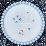 J.K  Διακοσμητικά Νυχιών Crystals Heart Small 10pcs *