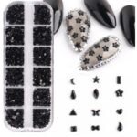 Διακοσμητικά Νυχιών Resin Rinestone Black 28g