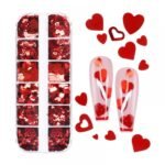 Διακοσμητικά Νυχιών Καρδιές Box Sequins Β 28g
