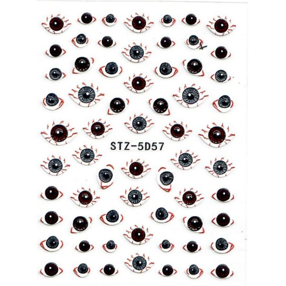 33007-1000x1000-1 Αυτοκόλλητα Νυχιών 5D Halloween STZ-5D57 - Image 1