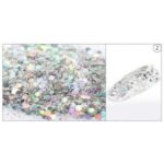Glitter Νυχιών Με Παγιέτα Hexagon Sequins #2