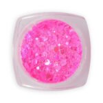 Glitter Νυχιών Με Παγιέτα Reflective Pink