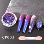 Διακοσμητικά Flakes Νυχιών Aurora Chameleon  CP003