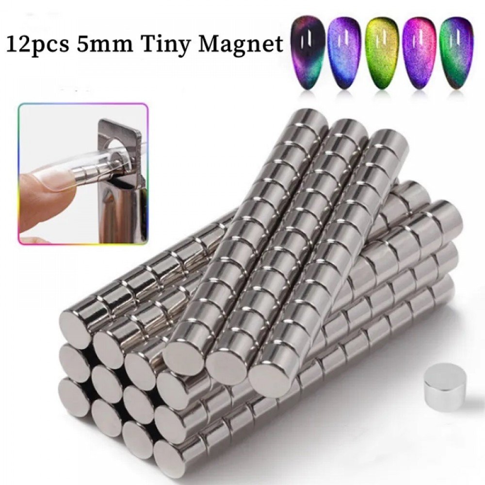33300-1000x1000-1 Μαγνήτες Cat Eye Tiny Round Magnet 12Pcs 5cm - Image 1