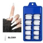 Χρωματιστά Tips Νυχιών Coffin (Ballerina) 100Pcs BLC001 ~