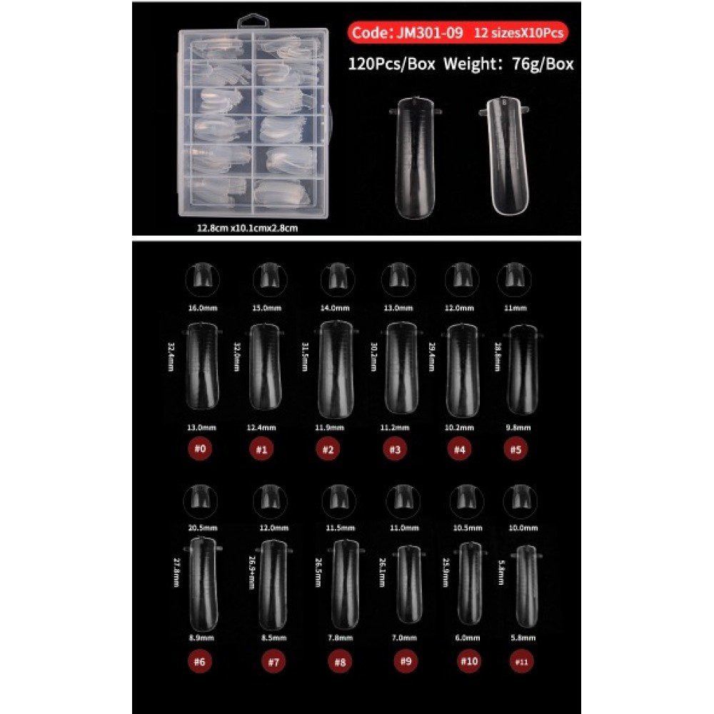 33355-1000x1000-1 Dual Forms Oval JM301-09 120Pcs - Image 1