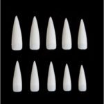 Tips Νυχιών Stiletto Natural 100Pcs ~