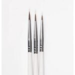 Σετ 3 Πινέλων Nail Art  (1#,2#,3# ) ~