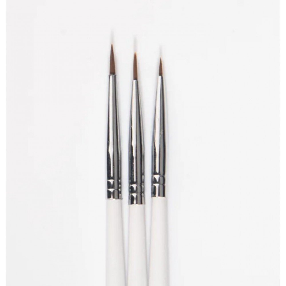 33676-1000x1000-1 Σετ 3 Πινέλων Nail Art (1#,2#,3# ) ~ - Image 1