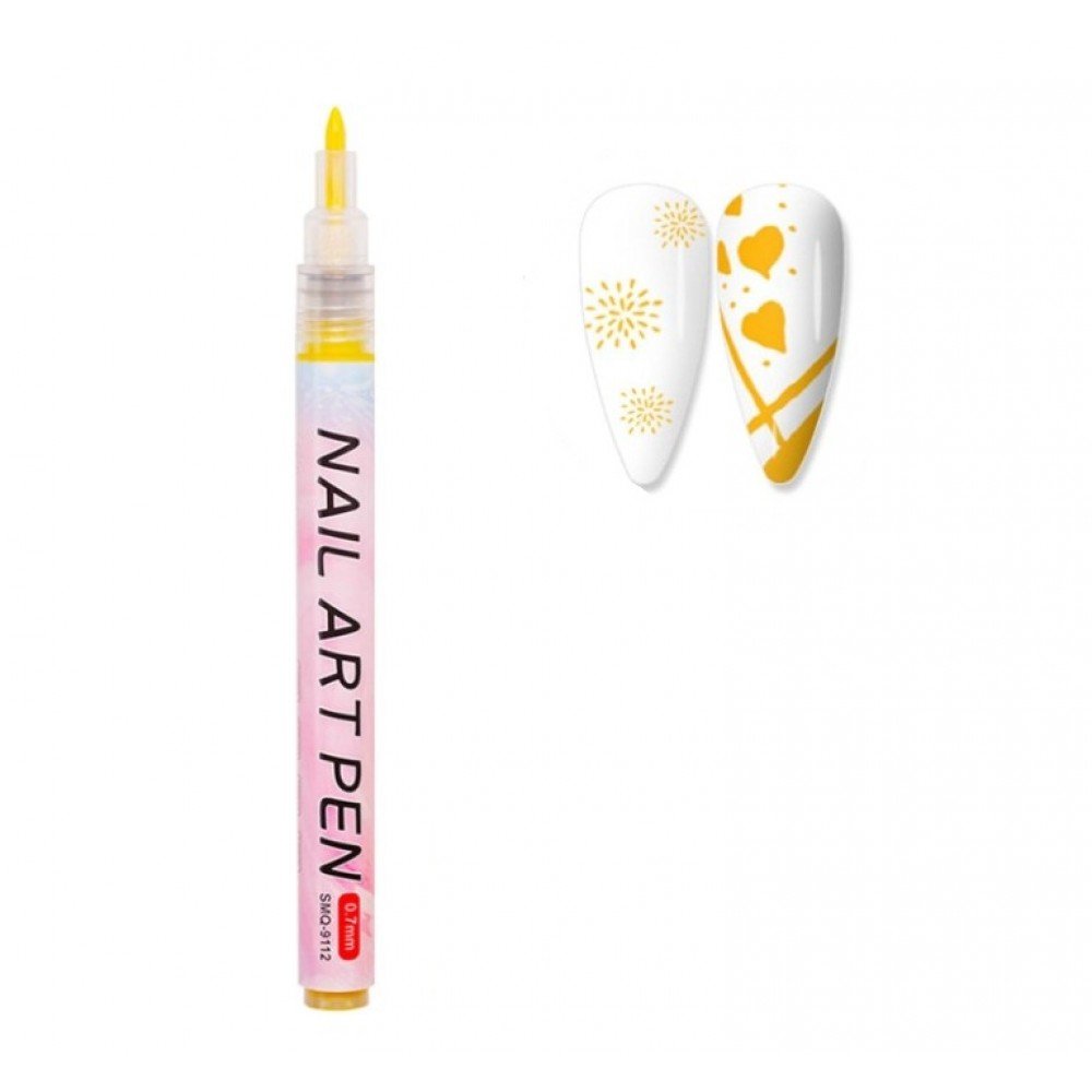 34131-1000x1000-1 Nail Art Pen Yellow - Image 1