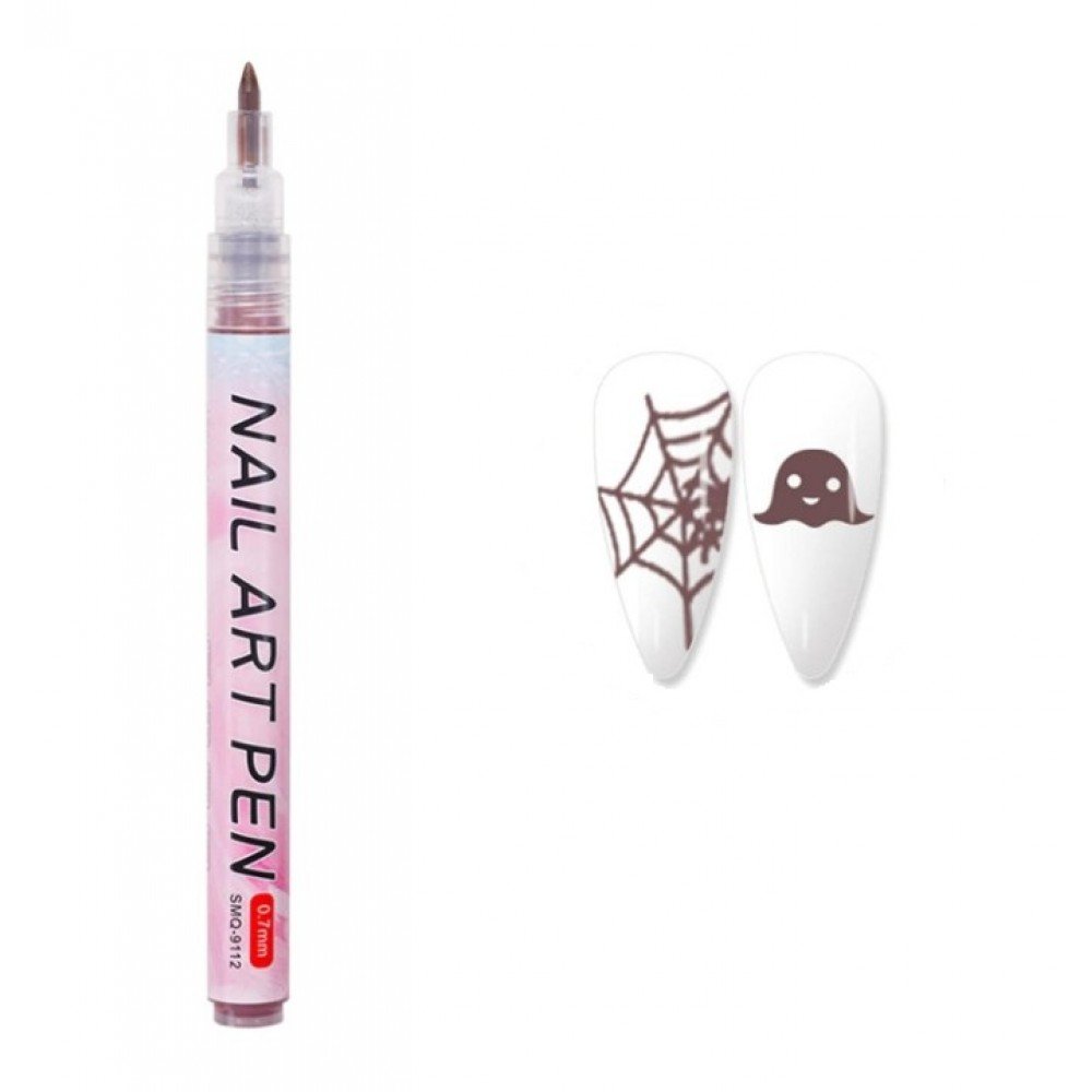34133-1000x1000-1 Nail Art Pen Brown - Image 1