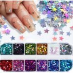 Διακοσμητικά Νυχιών Aurora Sequins C Rainbow Star