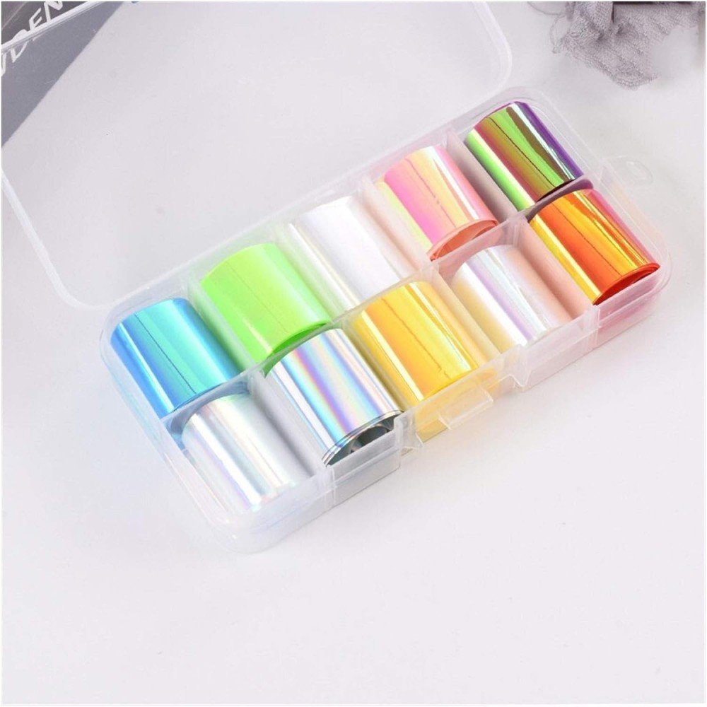 34477-1000x1000-1 Nail Foil Aurora Cellophane Magic C - Image 1