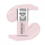 Semilac Skin Tone Cover Base 2-in-1  Rose Beige, 7ml
