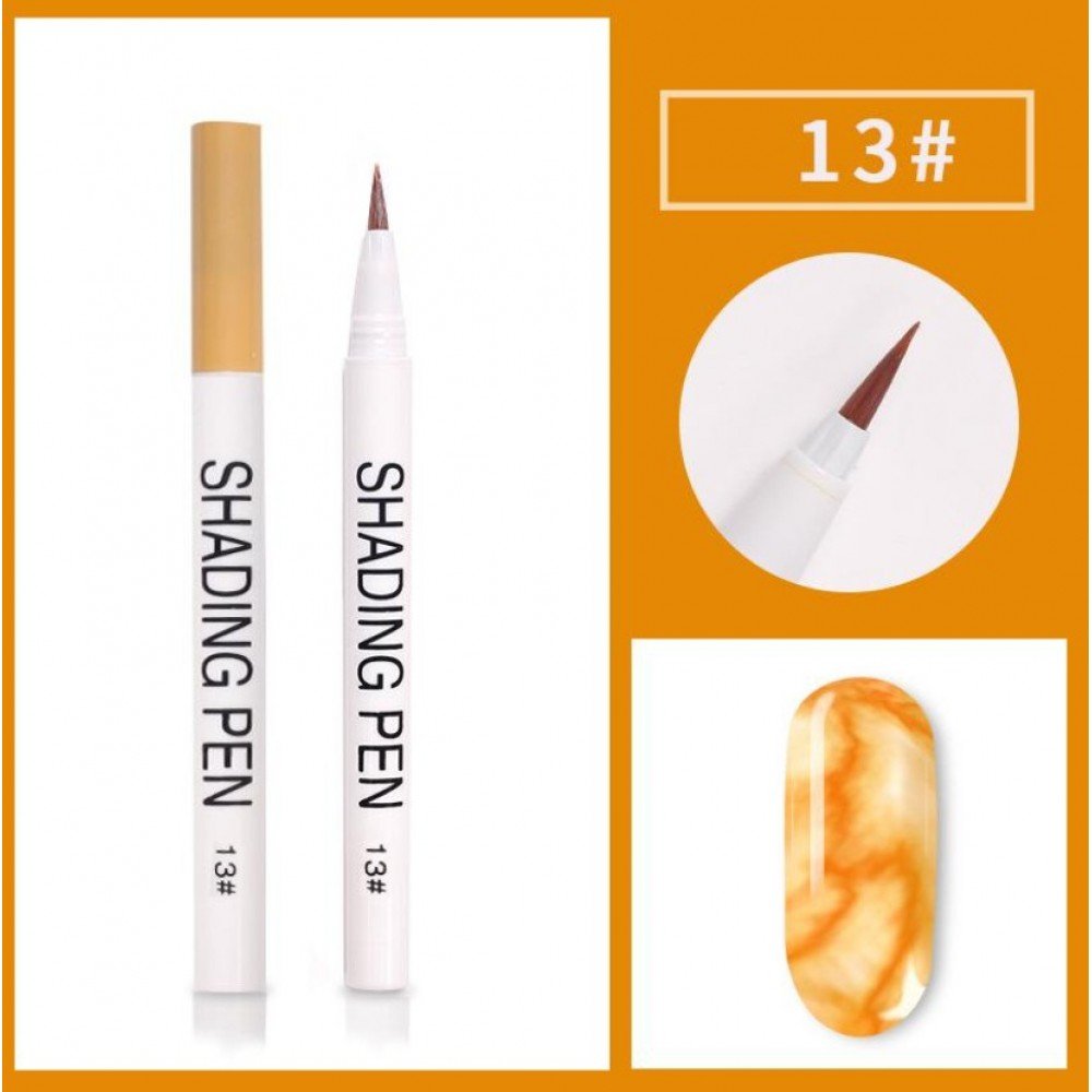 34559-1000x1000-1 Nail Art Blossom Pen #13 Golden - Image 1