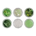 Σετ 6 Glitter Νυχιών No11 T4