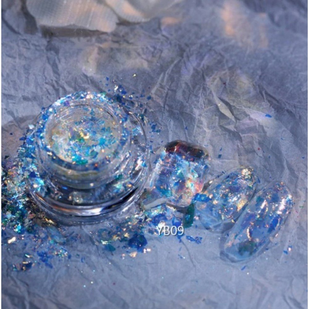 34845-1000x1000-1 Διακοσμητικά Flakes Νυχιών Moonlight YB09 - Image 1