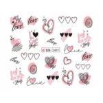 Αυτοκόλλητα Νυχιών Valentine's Day BN-2491