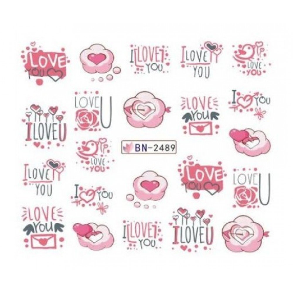 34902-1000x1000-1 Αυτοκόλλητα Νυχιών Valentine's Day BN-2489 - Image 1