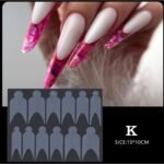 Reusable French Tip Guides (Molds) 12Pcs K