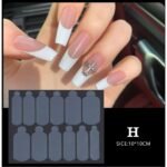 Reusable French Tip Guides (Molds) 12Pcs H