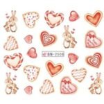 Αυτοκόλλητα Νυχιών Valentine's Day BN-2508