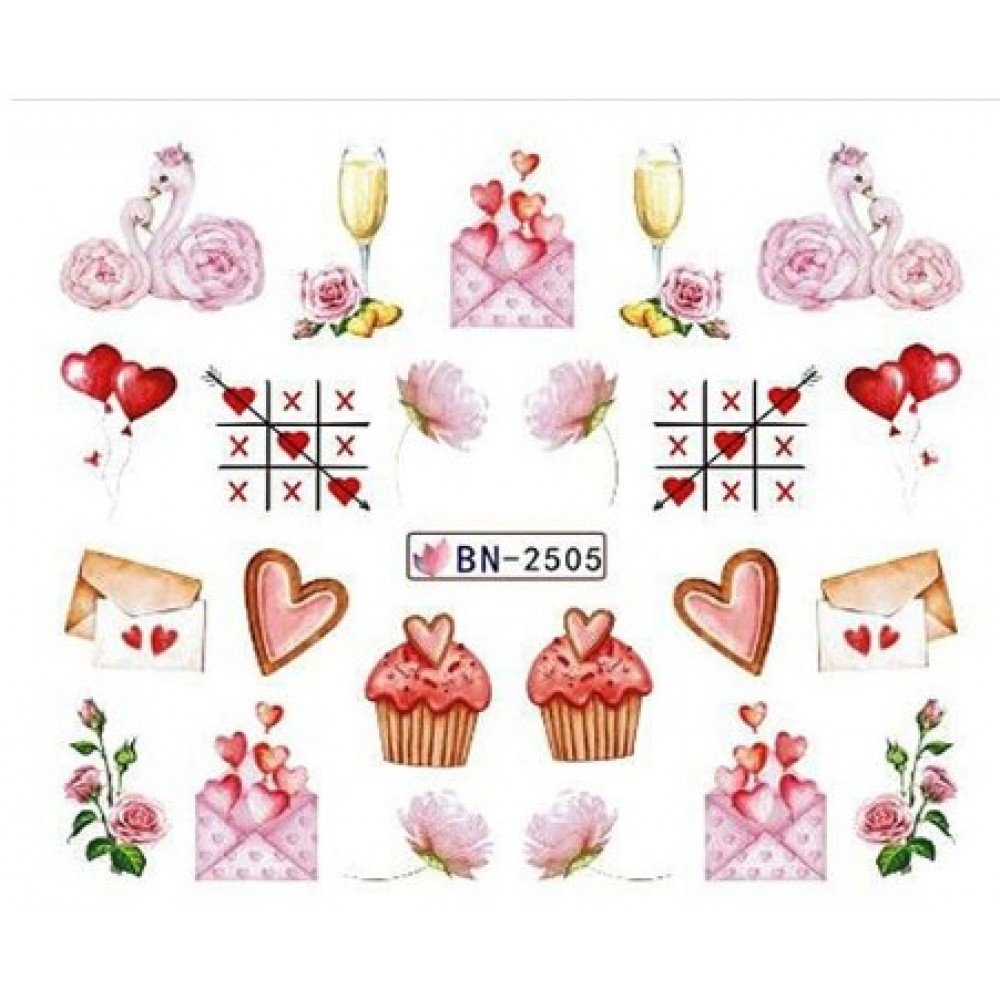 35313-1000x1000-1 Αυτοκόλλητα Νυχιών Valentine's Day BN-2505 - Image 1