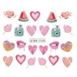 Αυτοκόλλητα Νυχιών Valentine's Day BN-2500