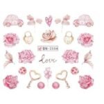 Αυτοκόλλητα Νυχιών Valentine's Day BN-2504