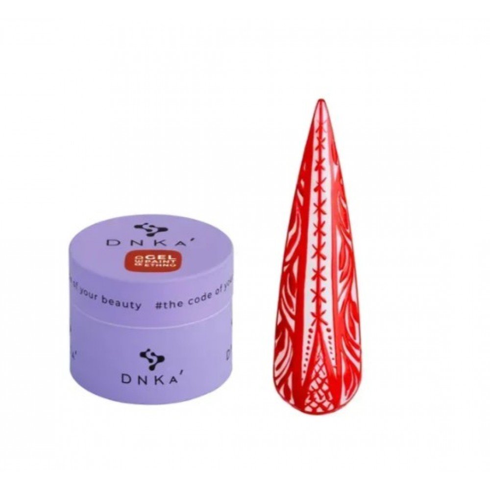 35961-1000x1000-1 Dnka Gel Paint Ethno Red 5ml - Image 1