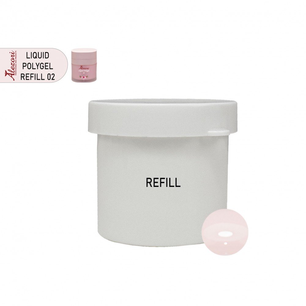 36009-1000x1000-1 Alezori Refill Liquid Polygel 02 Hema Free, 50ml - Image 1