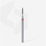 St Staleks Pro Φρέζα Διαμαντιού Flame Kόκκινη Expert  1.4mm/8mm FA10R014/8