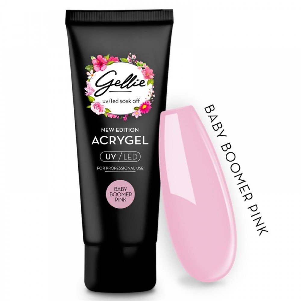 36327-1000x1000-1 Gellie Acrygel Baby Boomer Pink 120ml New Edition Hema Free - Image 1