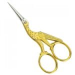 Metaltools Ψαλιδάκι Επωνυχίων Silver Blade & Ornate Gold Body (Bird Design)