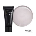 Gel Passion Acrygel AGG28 Glitter Grey 60ml