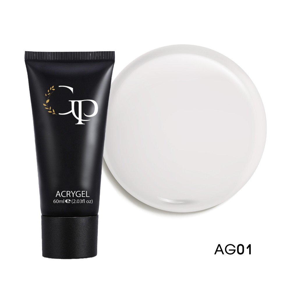37306-1000x1000-1 Gel Passion Acrygel AG01 White 60ml - Image 1