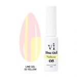 Beauty Vi Ημιμόνιμο Βερνίκι Νυχιών Line Gel 05 Yellow 8ml