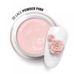 J.K Plasteline 3D Lace Powder Pink