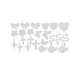 Reusable French Tip Guides (Molds) 24Pcs
