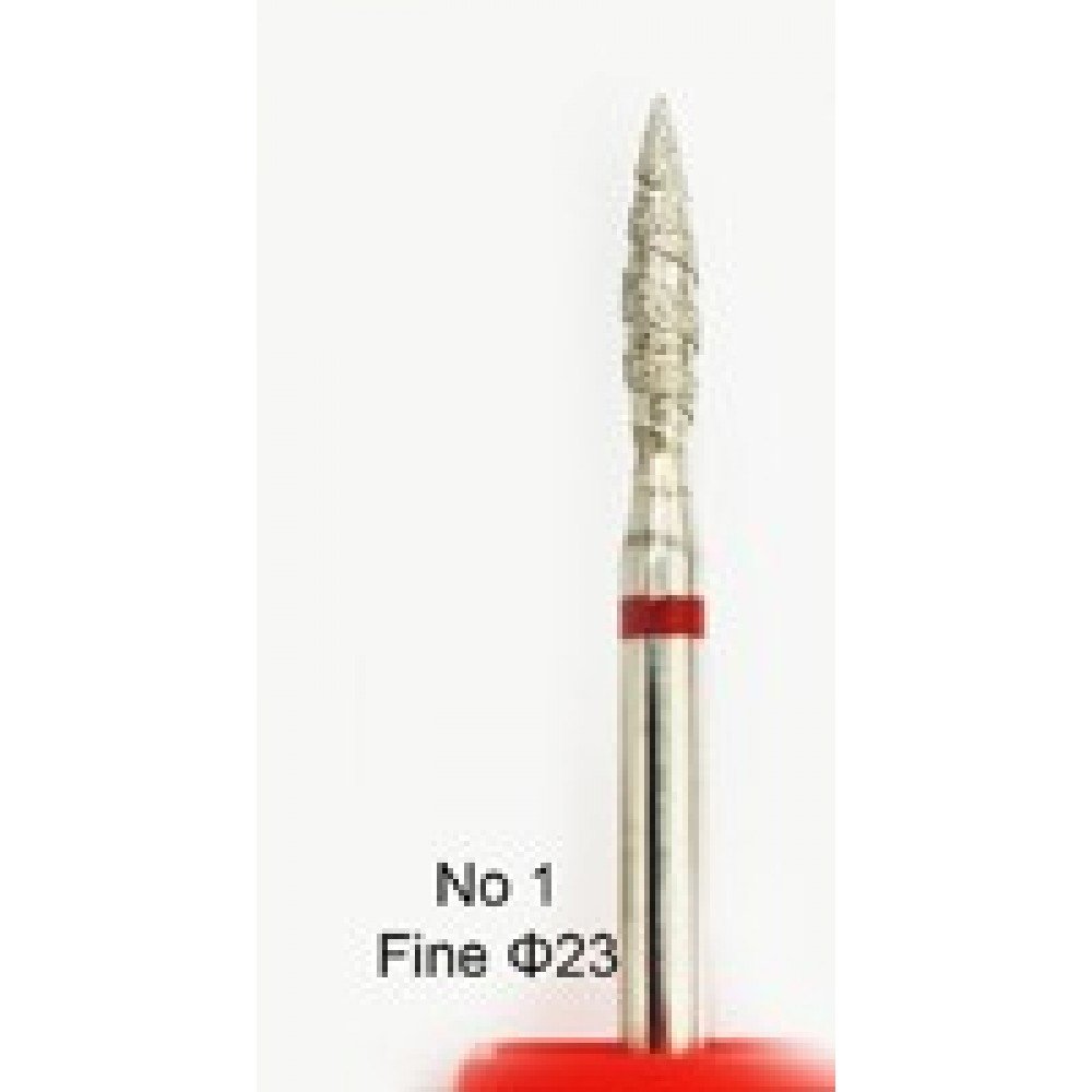 37470-1000x1000-1 Nm Διαμαντόφρεζα Flame Tornado 001 Κόκκινη Fine Φ23 - Image 1
